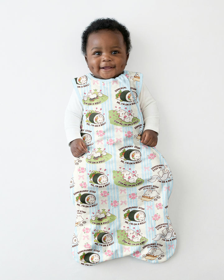 Bunny On A Roll Bamboo Sleep Bag