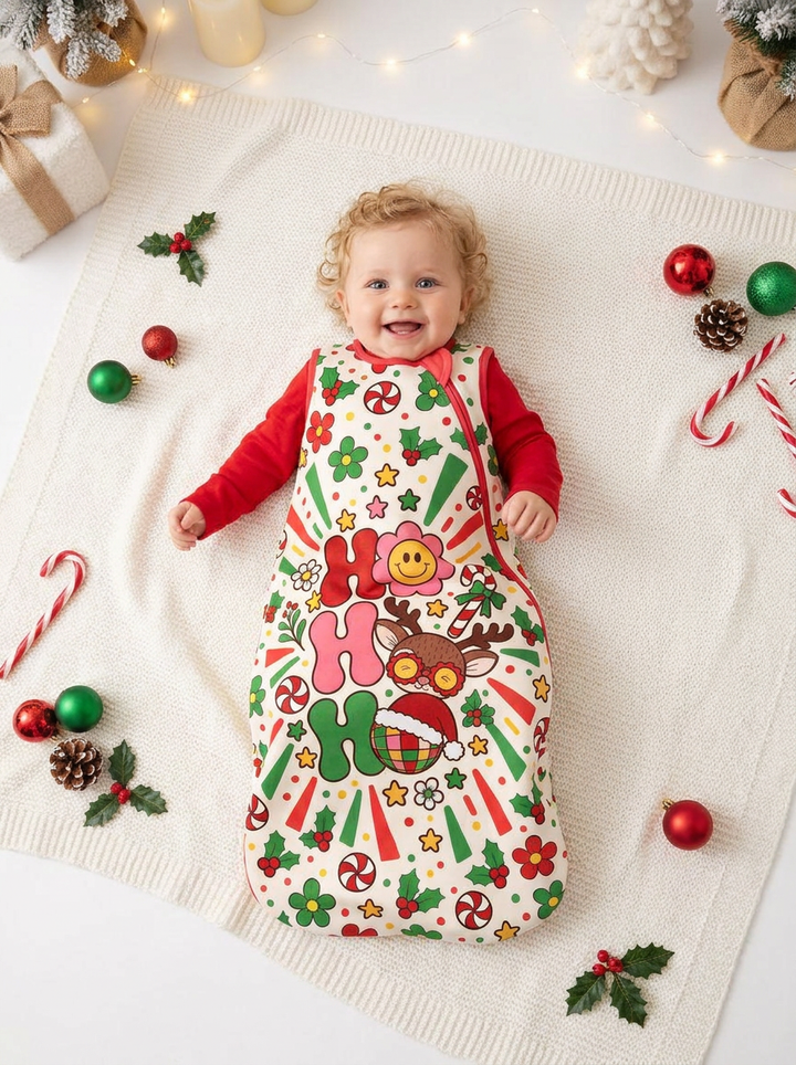 Ho Ho Ho Holiday Bamboo Sleep Bag