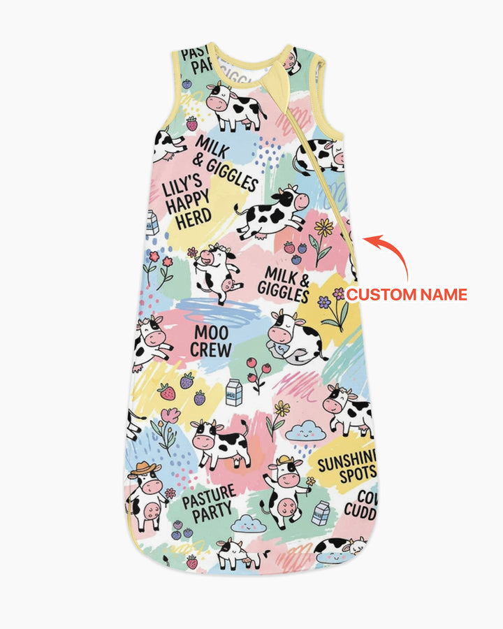Custom Name Can’t Keep Us In The Barn Bamboo Sleep Bag