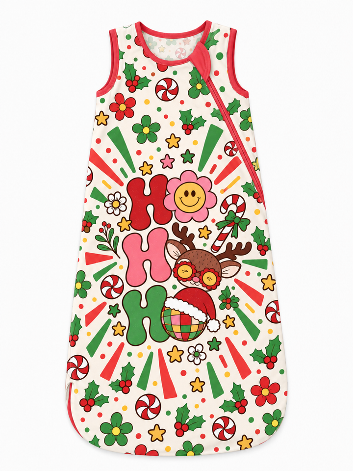 Ho Ho Ho Holiday Bamboo Sleep Bag