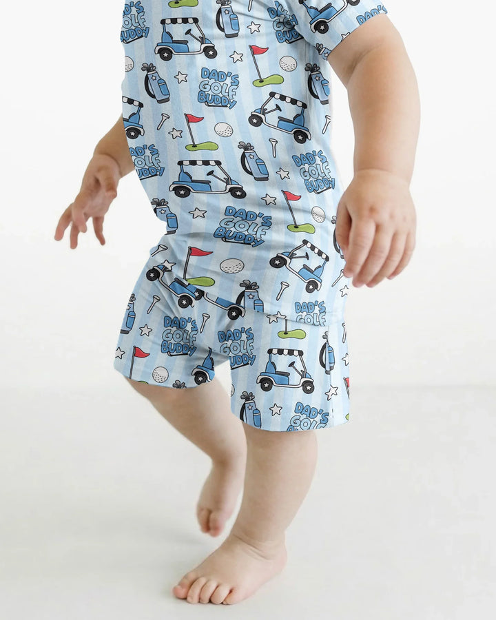 Dad's Golf Buddy Bamboo Two Piece Short Sleeve Pajama Set