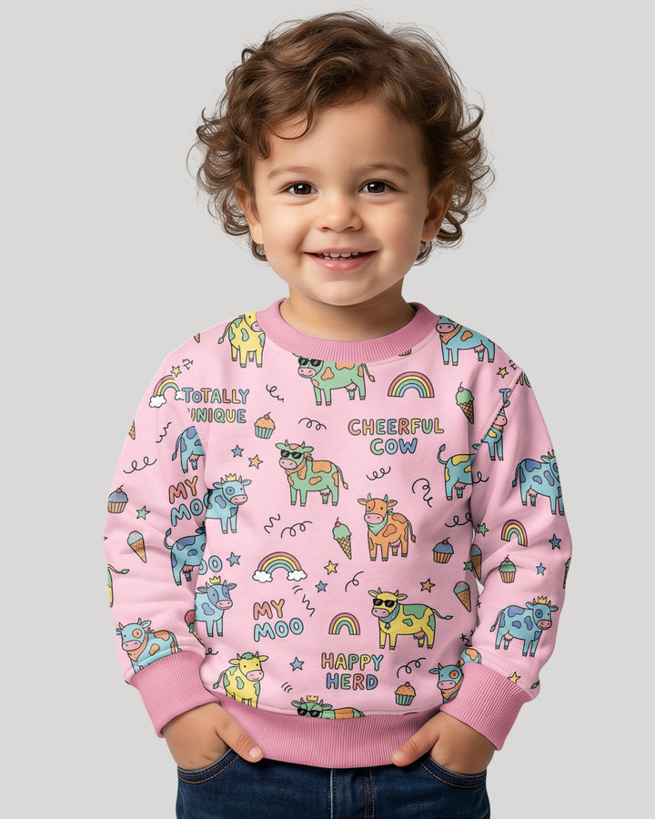 Not Your Ordinary Cow Bamboo Crewneck Sweatshirt