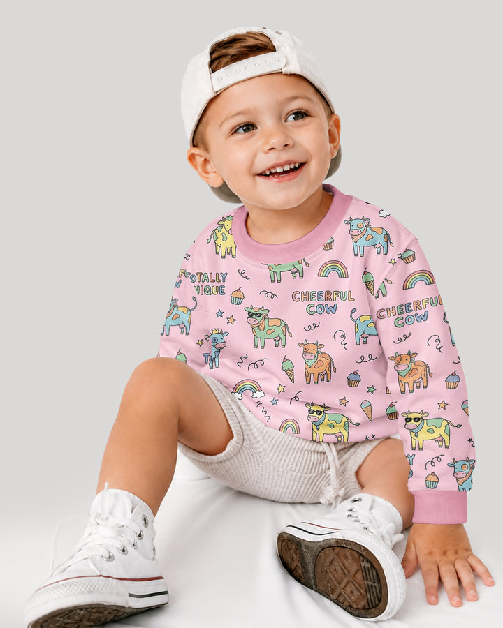 Not Your Ordinary Cow Bamboo Crewneck Sweatshirt