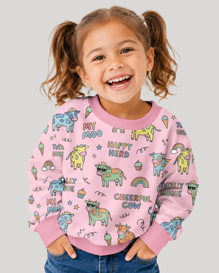 Not Your Ordinary Cow Bamboo Crewneck Sweatshirt