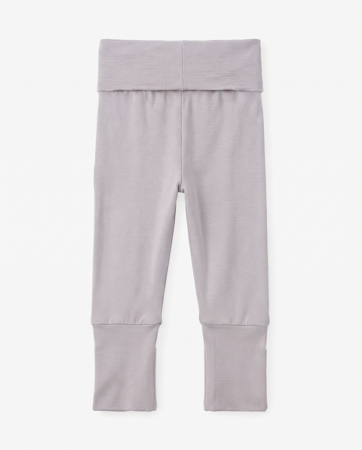Solid Color Bamboo Fold Over Legging