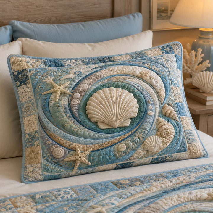 Sandy Shores Bamboo Quilt Pillow Case