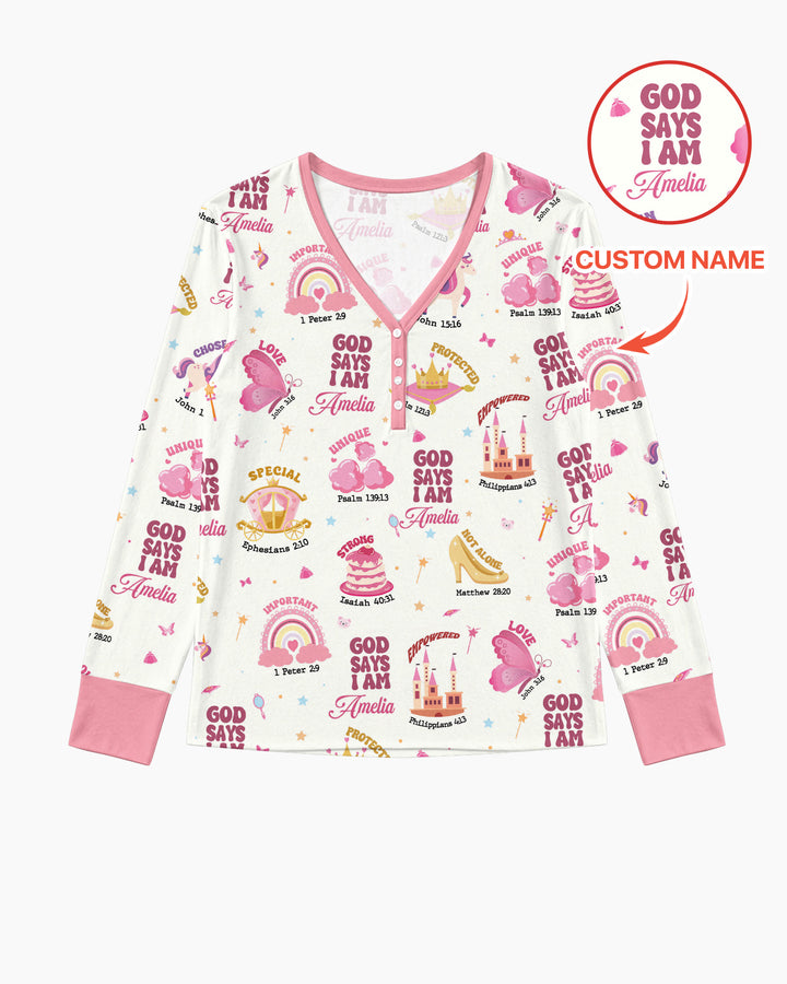 Dios Dice Que Soy Conjunto de Pijama para Mujer