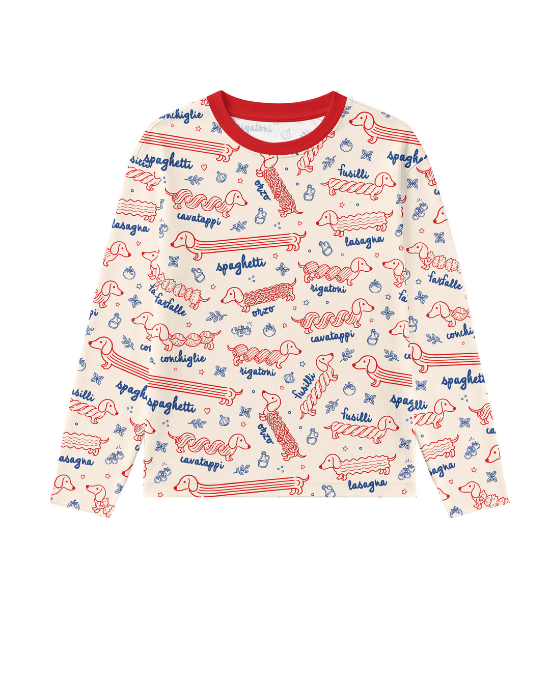 Dachshund Spagetti Bamboo Men's Pajama Set