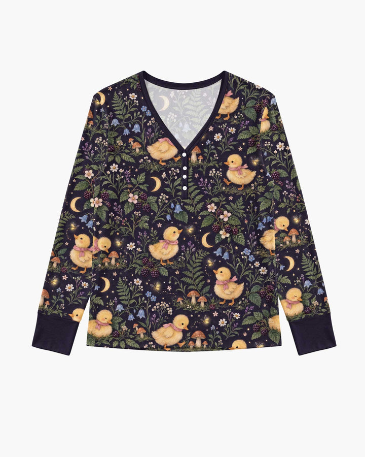 Little Duckling Dreams Bamboo Women Pajama Set