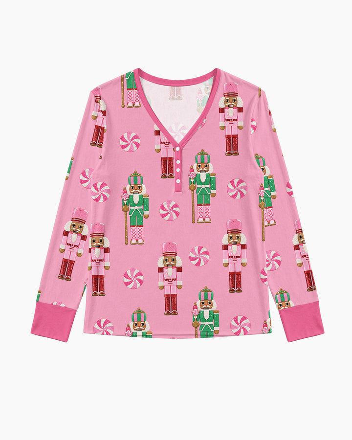 Pink Nutcracker Dreams Bamboo Women Pajama Set