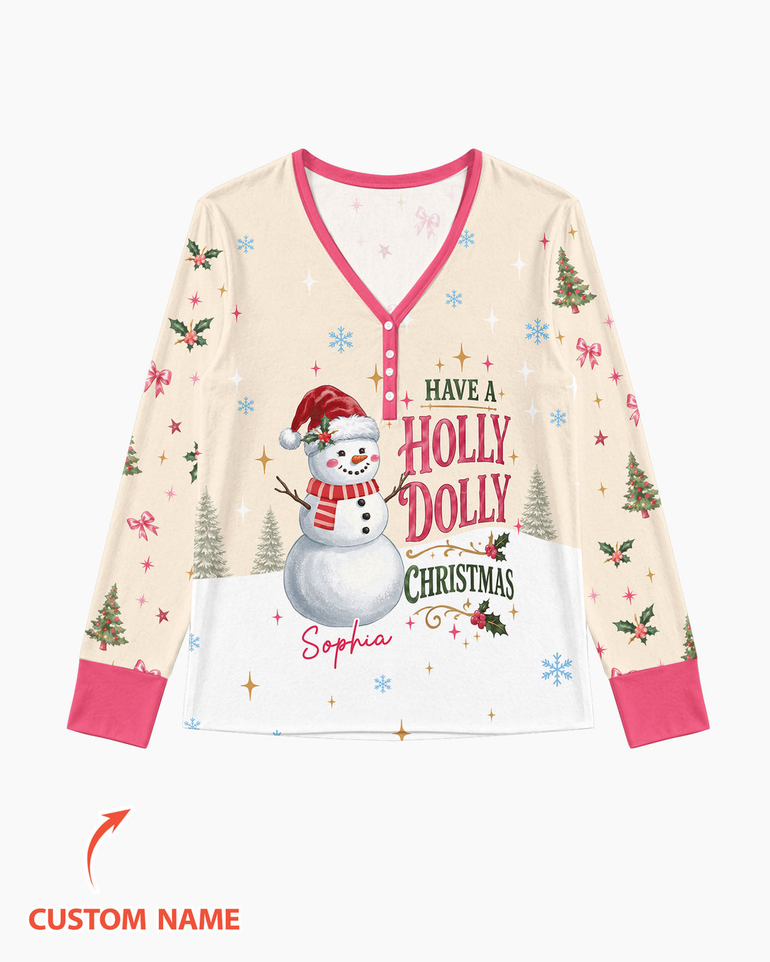 Tis The Season Bamboo Women Pajama Set
