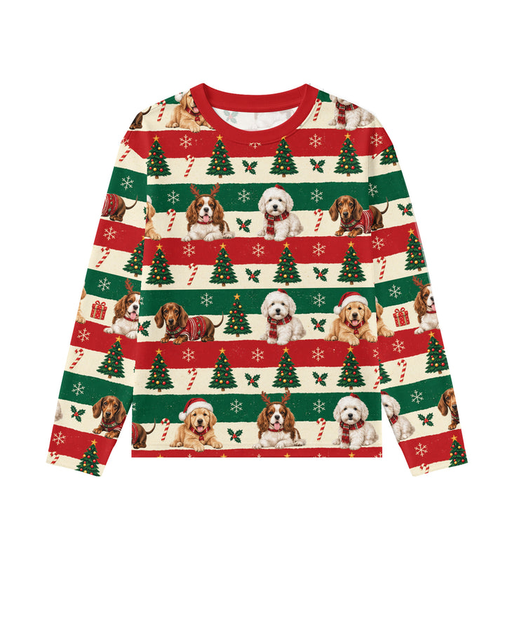 Dog Lover Christmas Bamboo Men's Pajama Set