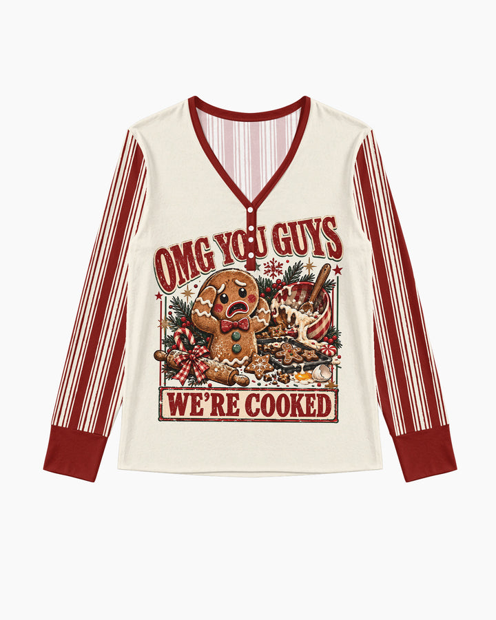 You Guys We're Cooked Bamboo Women Pajama Set