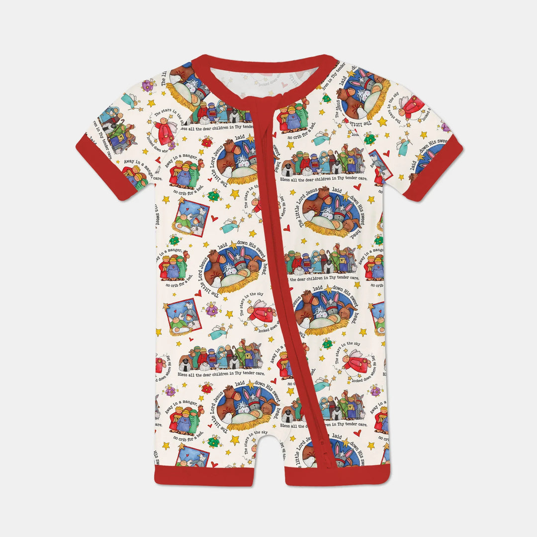 Away In A Manger Blessings Shorty Zippy