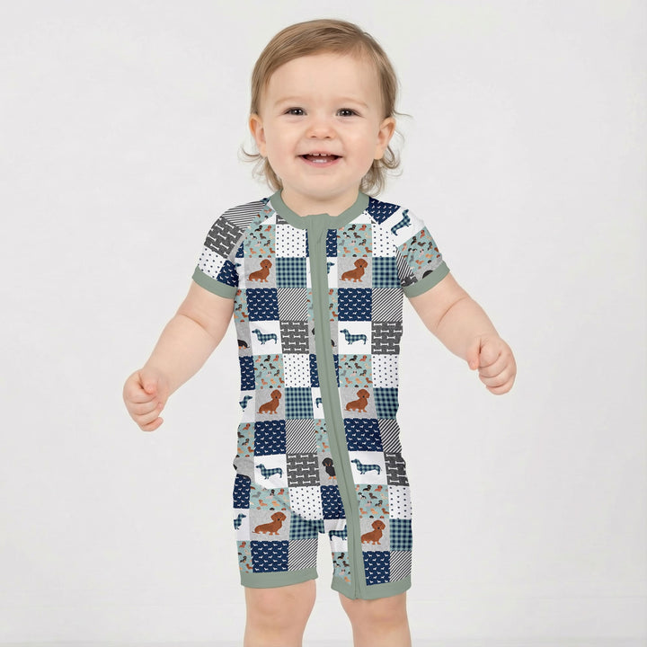 Playful Dachshund Delight Shorty Zippy