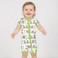 Mardi Gras Jungle Krewe Bamboo Shorty Zippy