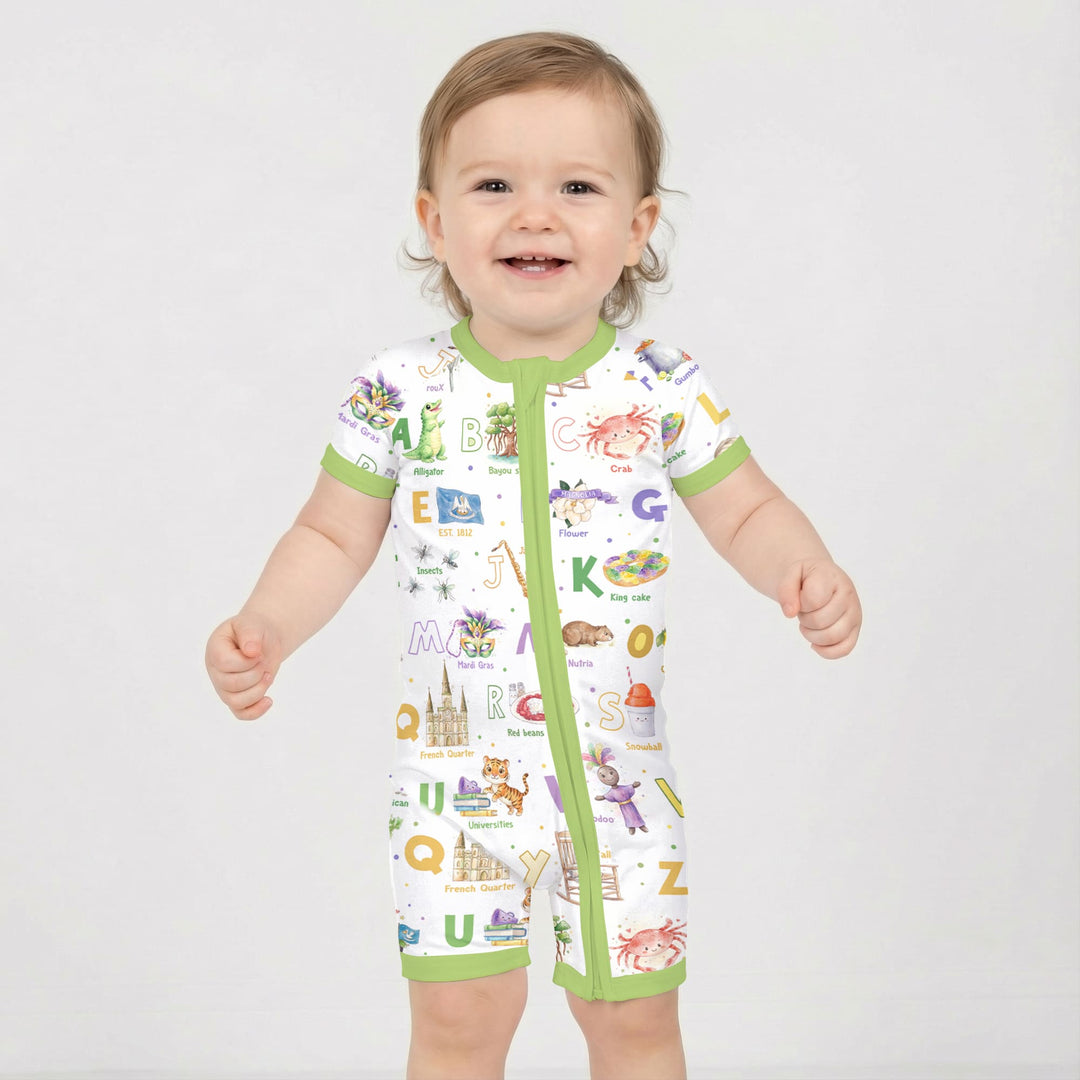 Alphabet of Lousiana Shorty Zippy