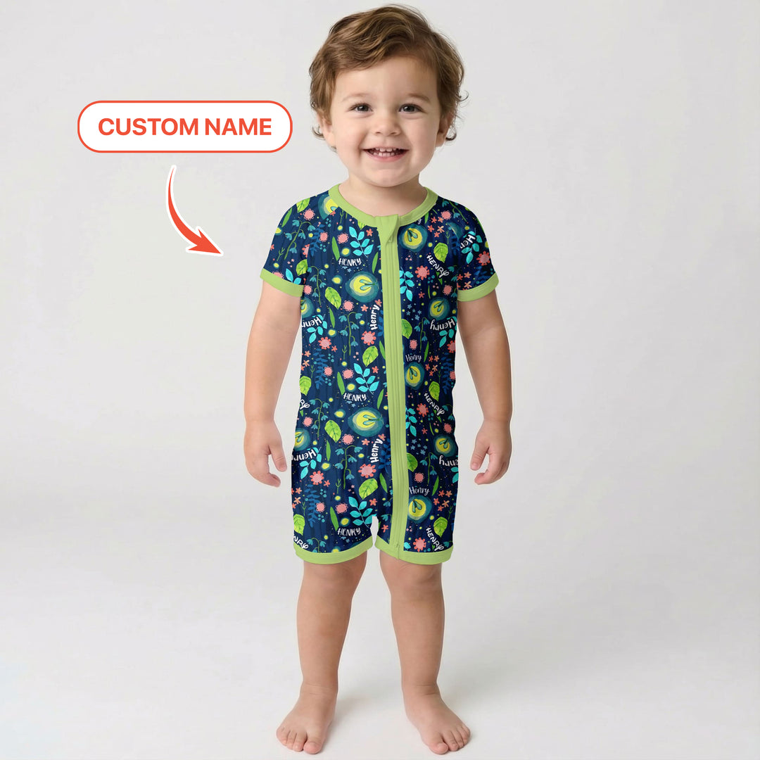 Nighttime Bugs Custom Name Shorty Zippy