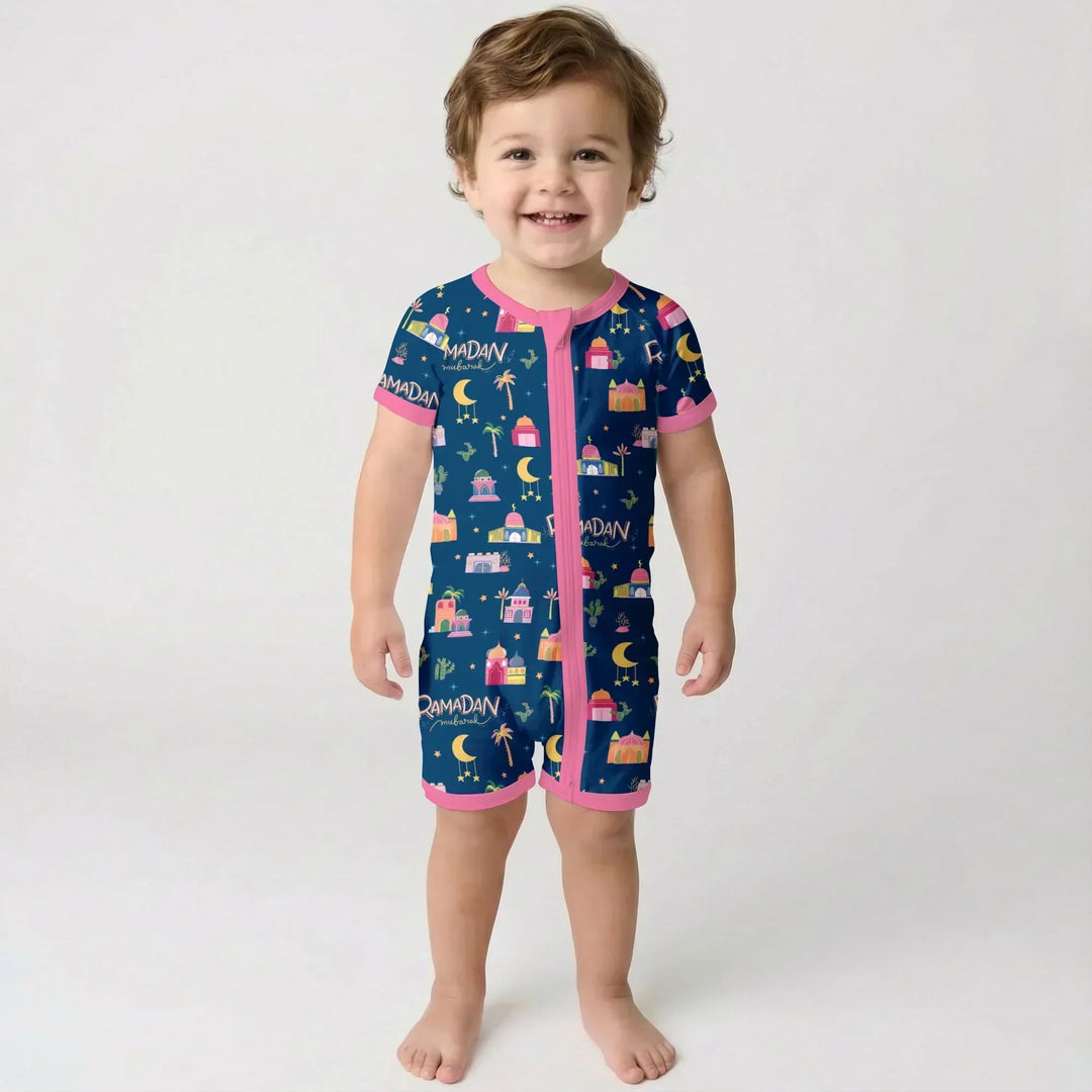 Ramadan Kareem Family Matching Shorty Zippy