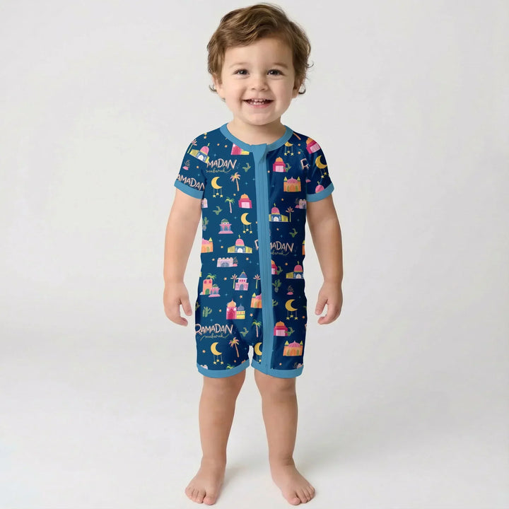 Ramadan Kareem Family Matching Shorty Zippy