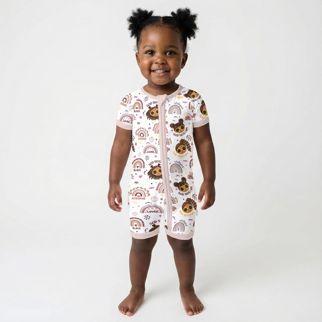 Afro African American Girl Shorty Zippy