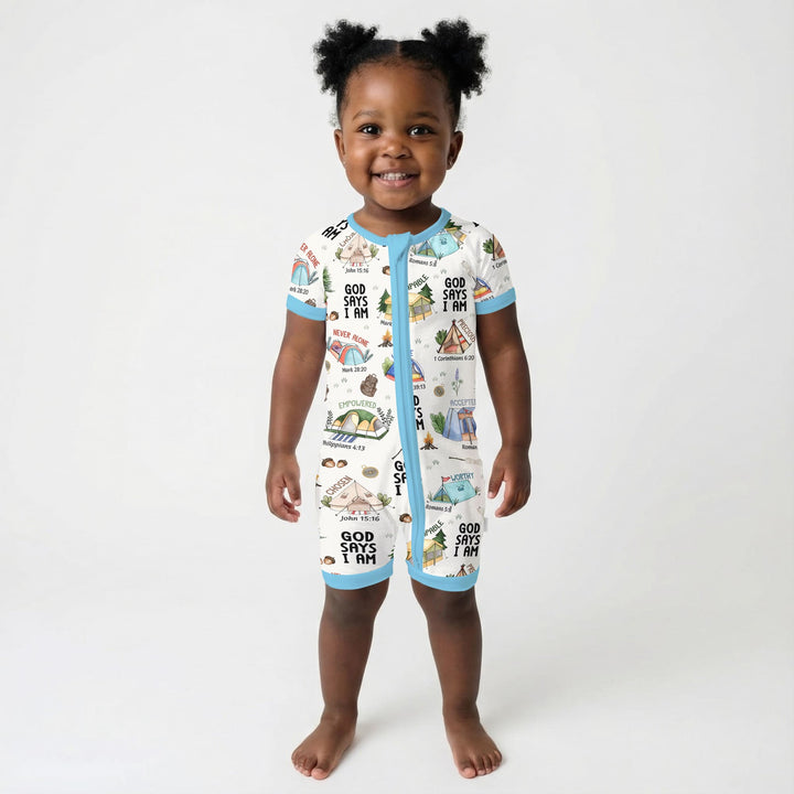 God Says I Am – Adventure Affirmations Shorty Zippy