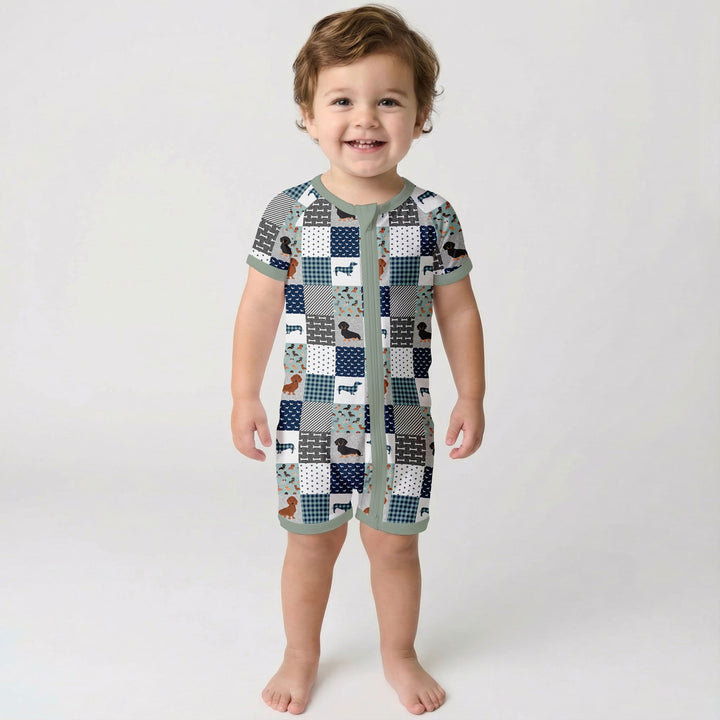 Playful Dachshund Delight Shorty Zippy