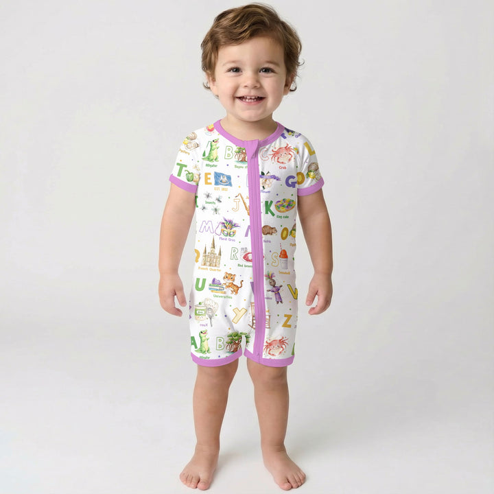 Alphabet of Lousiana Shorty Zippy