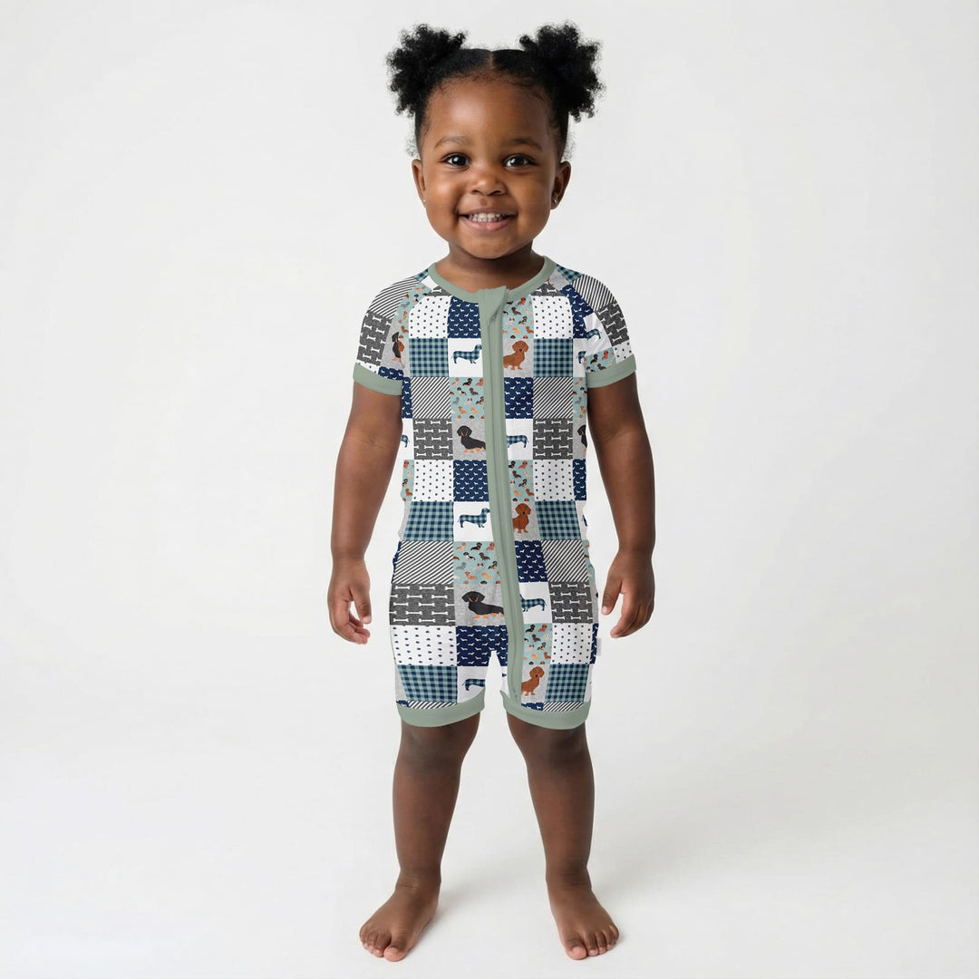 Playful Dachshund Delight Shorty Zippy