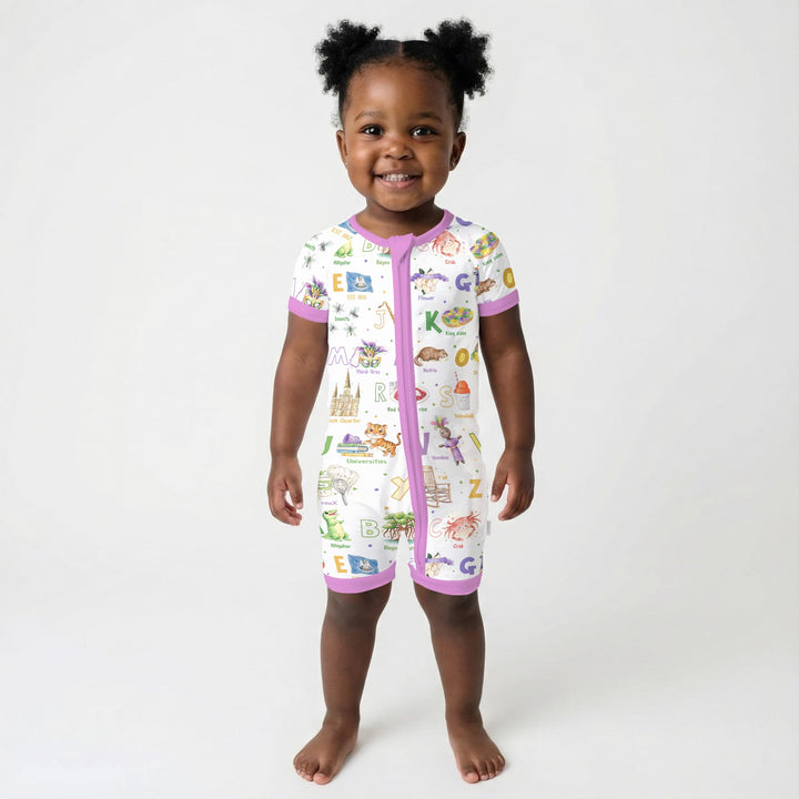 Alphabet of Lousiana Shorty Zippy