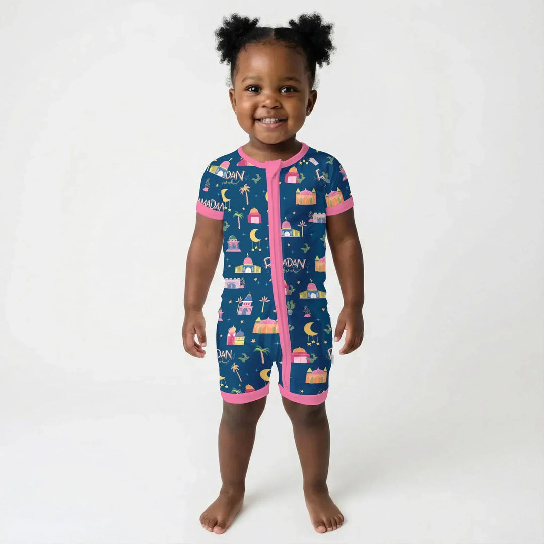 Ramadan Kareem Family Matching Shorty Zippy