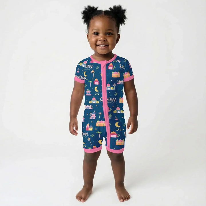 Ramadan Kareem Family Matching Shorty Zippy