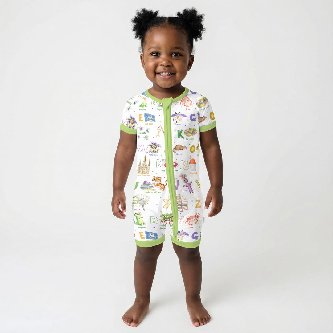 Alphabet of Lousiana Shorty Zippy