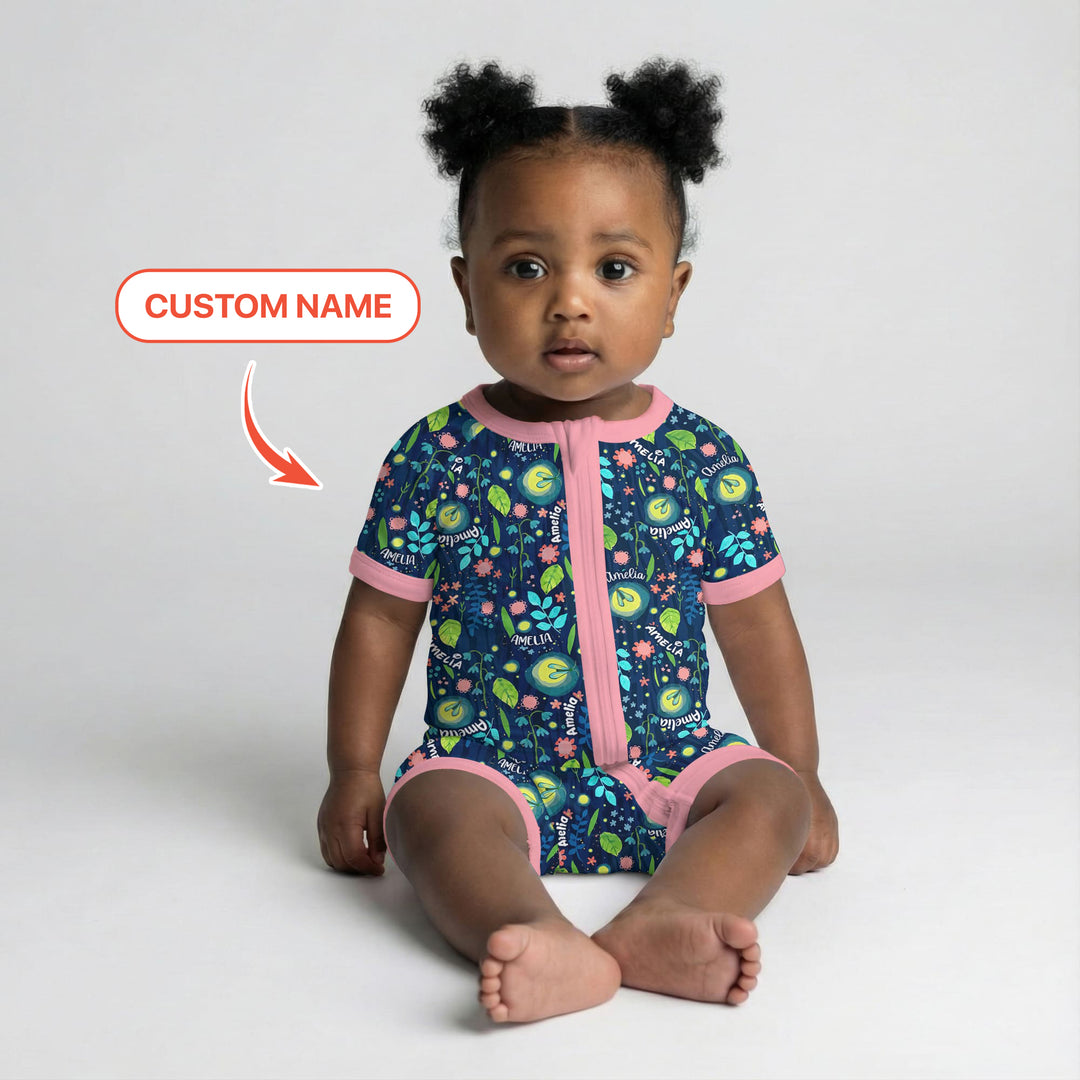 Nighttime Bugs Custom Name Shorty Zippy