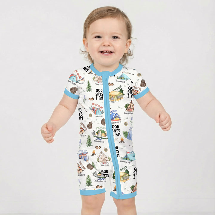 God Says I Am – Adventure Affirmations Shorty Zippy