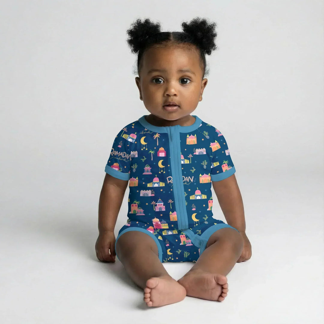 Ramadan Kareem Family Matching Shorty Zippy