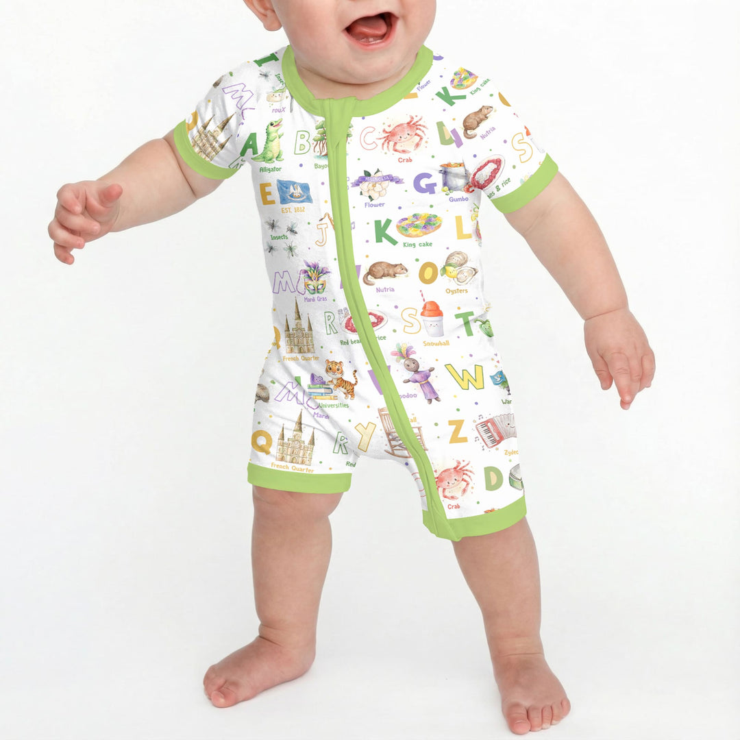 Alphabet of Lousiana Shorty Zippy