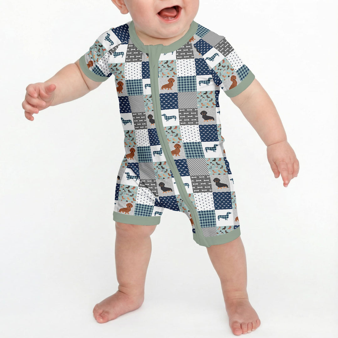 Playful Dachshund Delight Shorty Zippy