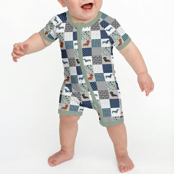 Playful Dachshund Delight Shorty Zippy