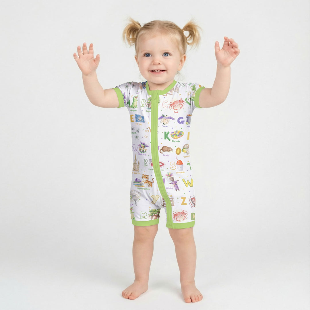 Alphabet of Lousiana Shorty Zippy