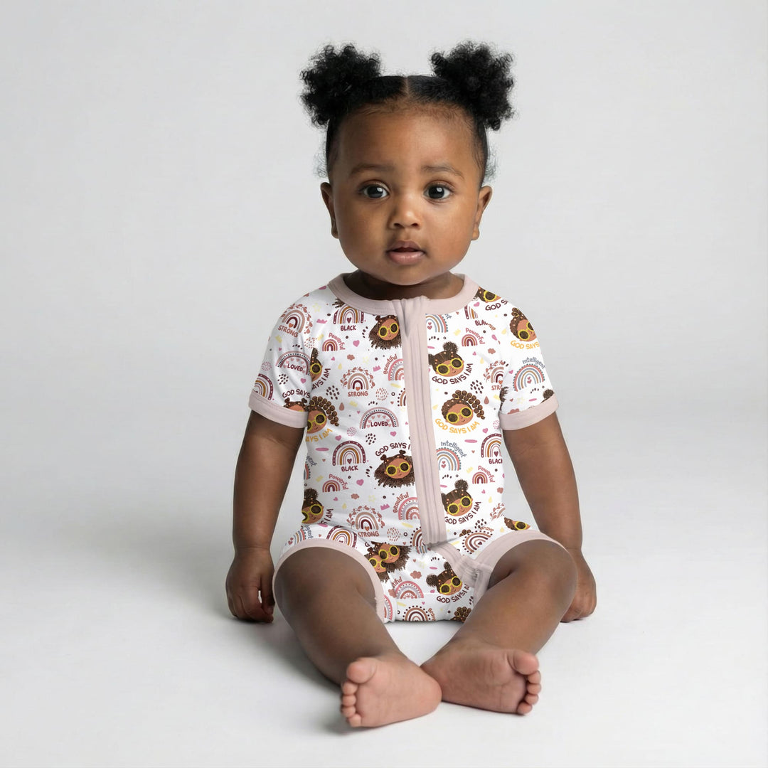 Afro African American Girl Shorty Zippy