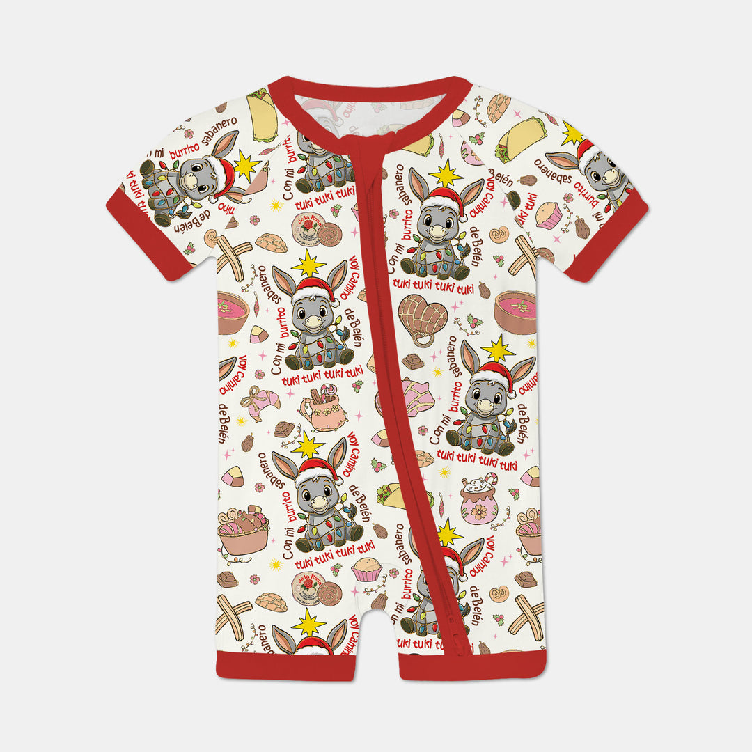 Feliz Navidad Shorty Zippy , Feliz Navidad Shorty Zippy - 0-3M