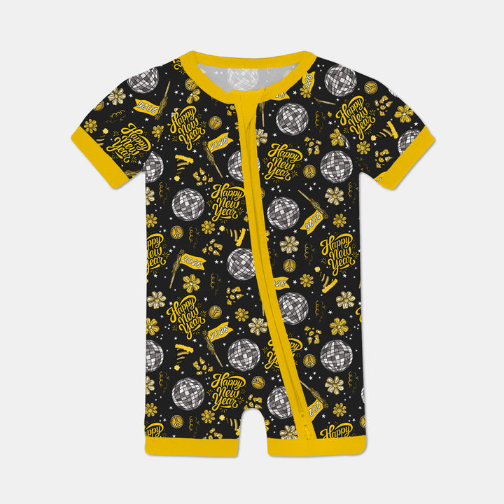 Disco New Years Eve Shorty Zipp