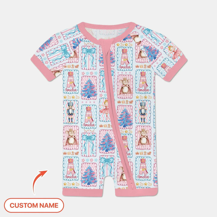 Custom Name Nutcracker Wonderland Shorty Zippy