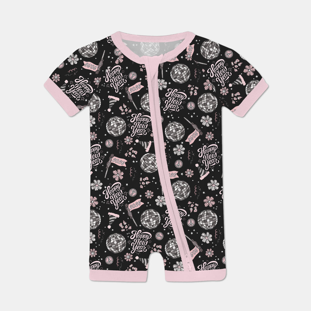 Disco New Years Eve Shorty Zipp