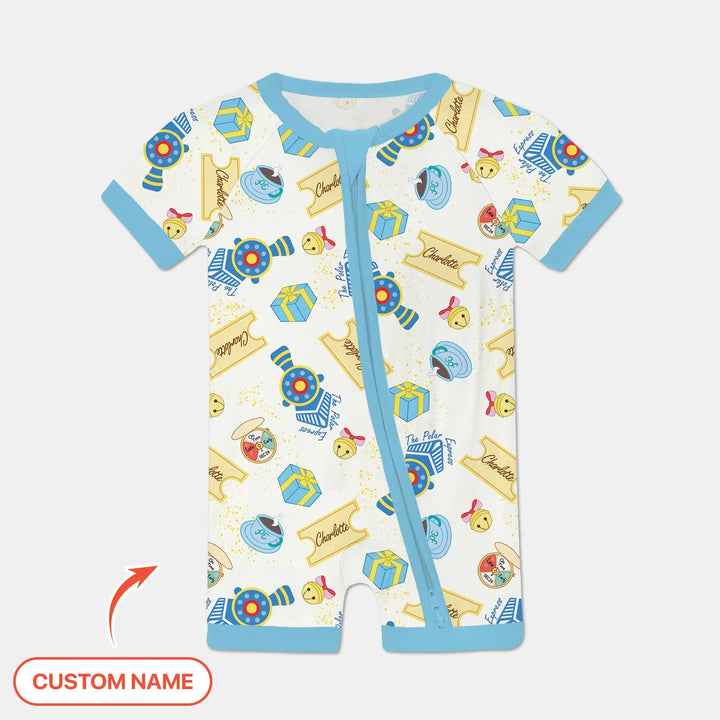 Express Train Christmas Shorty Zippy