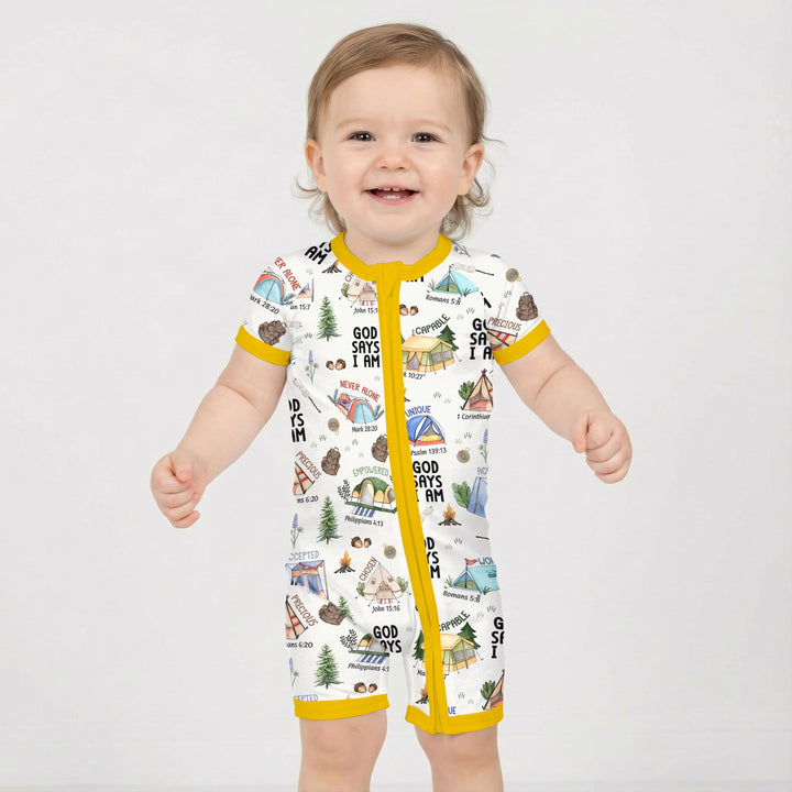 God Says I Am – Adventure Affirmations Shorty Zippy