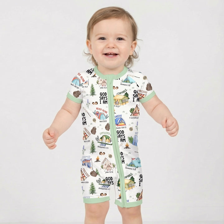 God Says I Am – Adventure Affirmations Shorty Zippy