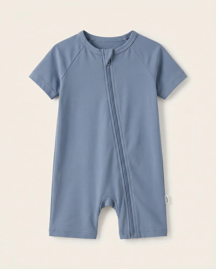 Solid Color Bamboo Shorty Zippy