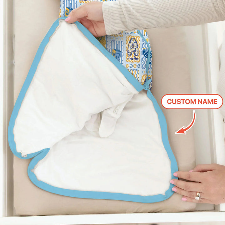 Custom Name Hanukkah Wonderland Sleep Bag